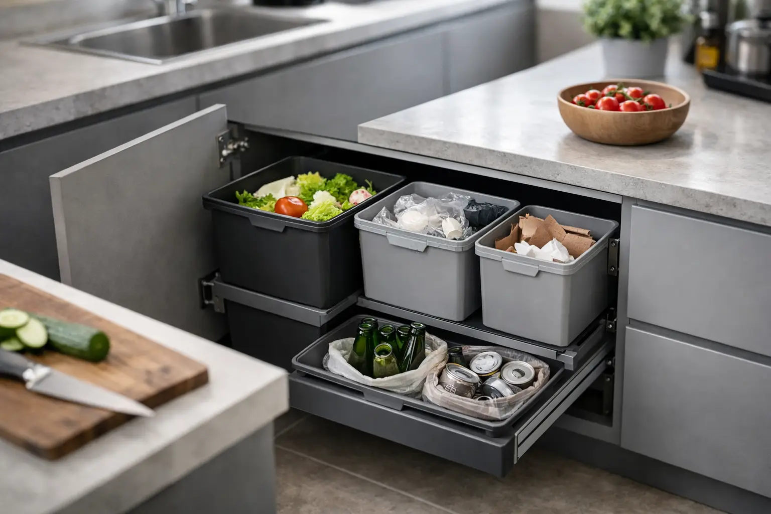 Beste afvalsystemen keukenkast kiezen