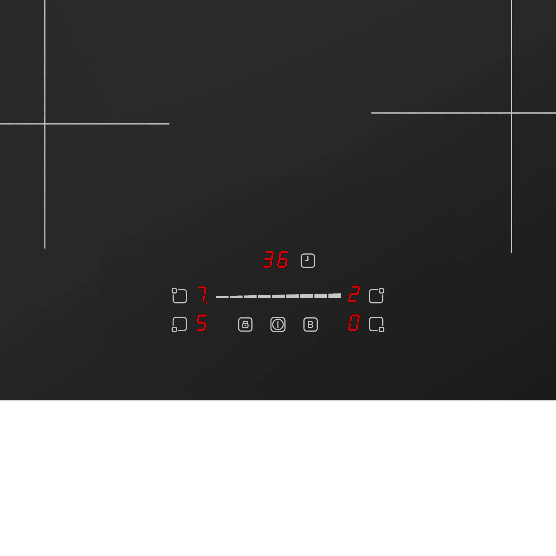 Inductiekookplaat - 60 cm - 1- of 2-fase IKI6028