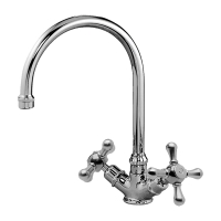 CUCINA Lotus Tweegreeps keukenmengkraan 552 CR