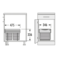 HAILO Tandem RB afvalemmer 3641521