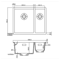 CARESSI CAQPP3415R10BK-EB Zwart