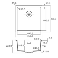 CARESSI CAGRPP40WH-TU Wit