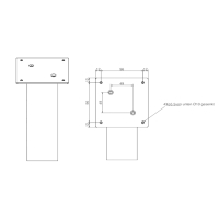 EBB Bladsteun Jumbo RVS-Look