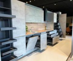 Showroomkeuken in een rechte opstelling 8150,00 - 3