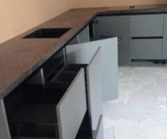 Nobilia hoekkeuken – 2 jaar oud, Antraciet grijs - 8