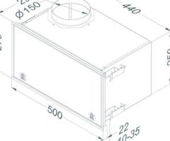 Herverpakt Novy 842400 Recirculatiebox zwart met monoblock - 2