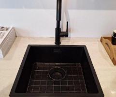 Showroomkeuken | Roden | hoekkeuken Speed in de kleur decor zwart beton - 3