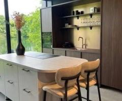 Showroomkeuken Japandi met eiland Actie!