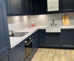 Punto showroom keuken Midnight Blue 340x218cm - 1
