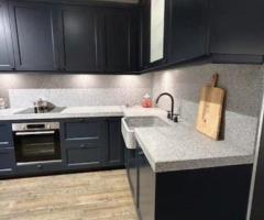 Punto showroom keuken Midnight Blue 340x218cm - 2